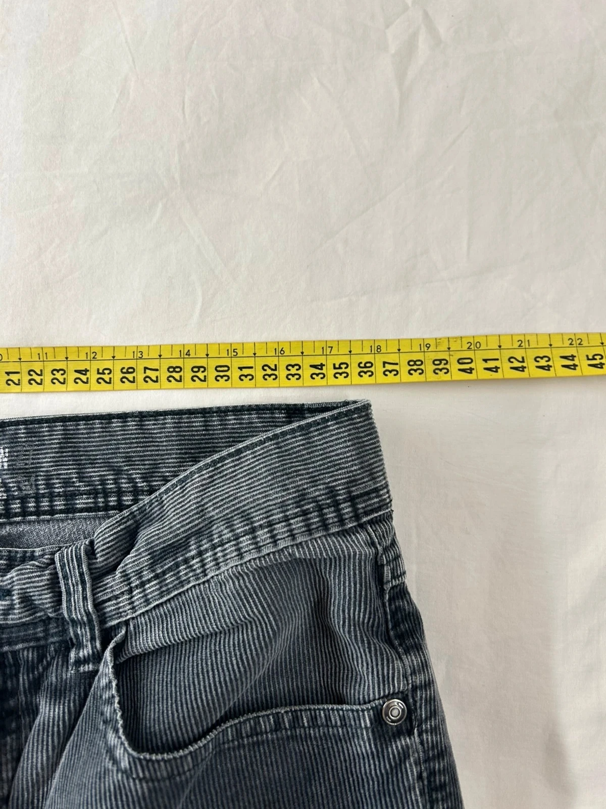 Vintage black slim fit Jules jeans w27 l31 ribbed – photo 8